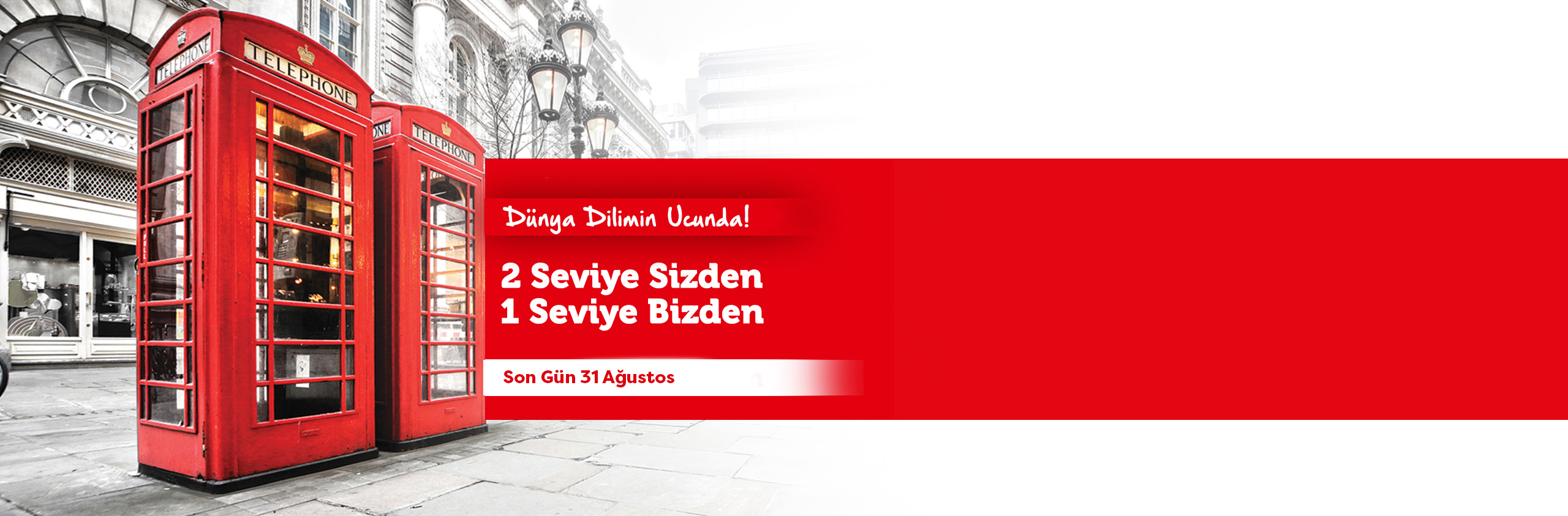 AĞUSTOS FIRSATLARI Kampanyası | Antalya British Town